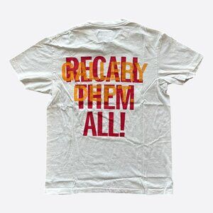 Gallery Dept White & Black Big G-Ball T-Shirt